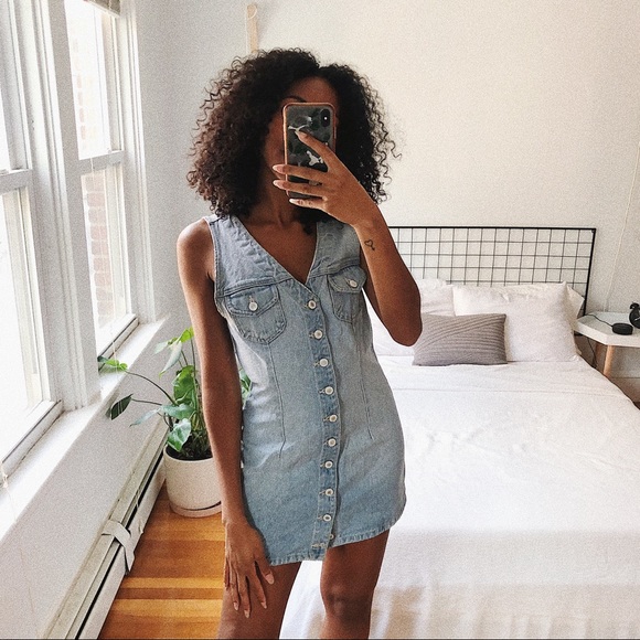 Tularosa Dresses & Skirts - Tularosa Zoe Denim Dress